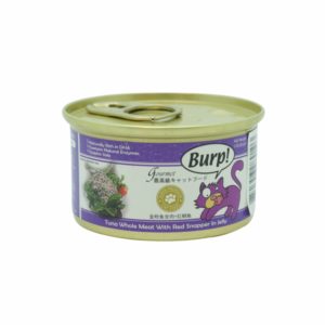 Burp! | Tuna Whole Meat with Red Snapper in Jelly 85g