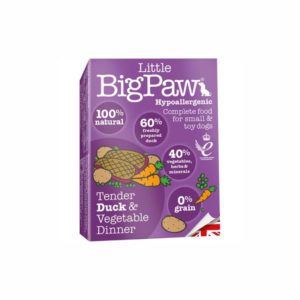 Little Big Paw | Tender Duck & Vegetable Dinner Wet Food Dogs 150g