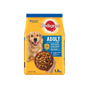 Pedigree | Adult Chicken And Vegetables Dry Dog Food 1.5kg