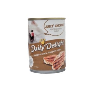 Daily Delight | Juicy Chicken And Veggy Canned Dog Food 375g