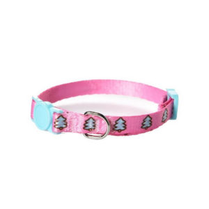 Trustie | Christmas Tree Pink Cat Collar