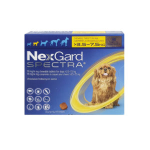 Nexgard | Spectra Small 3.5-7.5kg (1 Tab)
