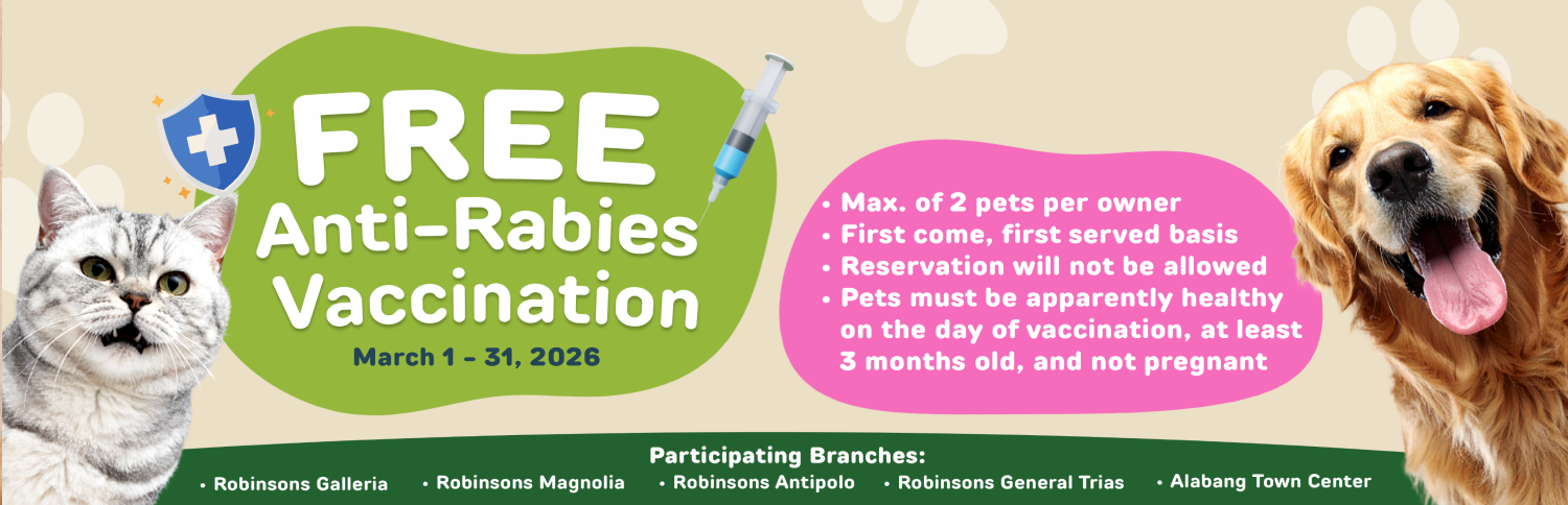 Free Anti-Rabies Vaxx Web Home Banner