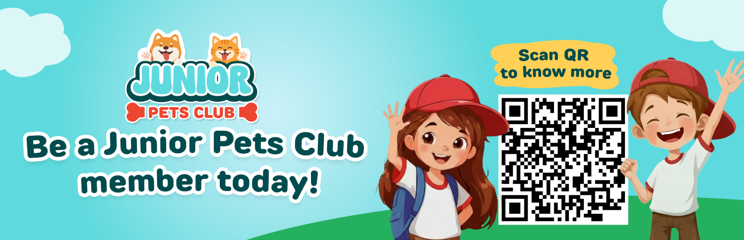 Jr. Pets Club Home Banner Roll Out