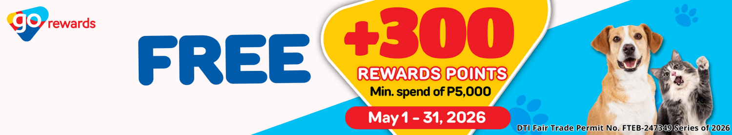 +300 reward points - May